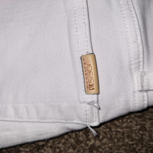 Joe's Jeans White Ankle Cropped Denim - Picture 4 of 6